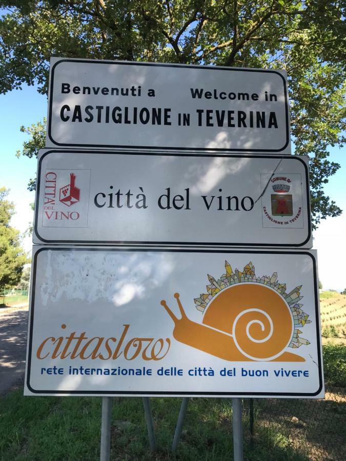 Castiglione In TeverinaCasa Gretaアパートメント エクステリア 写真